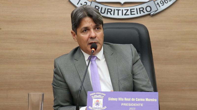 Câmara de Buritizeiro outorga abertura de crédito suplementar, REFIS 2023 e mudança na lei do Conselho de Esportes